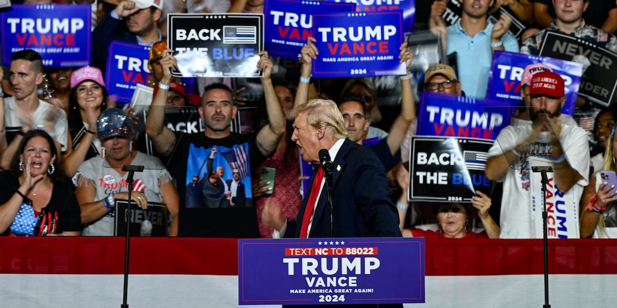 Donald Trump vill satsa på krypto framöver.