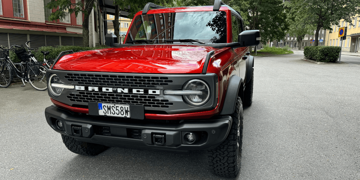 Ford Bronco är en ren drömbil. (Foto: Åsa Wallenrud)