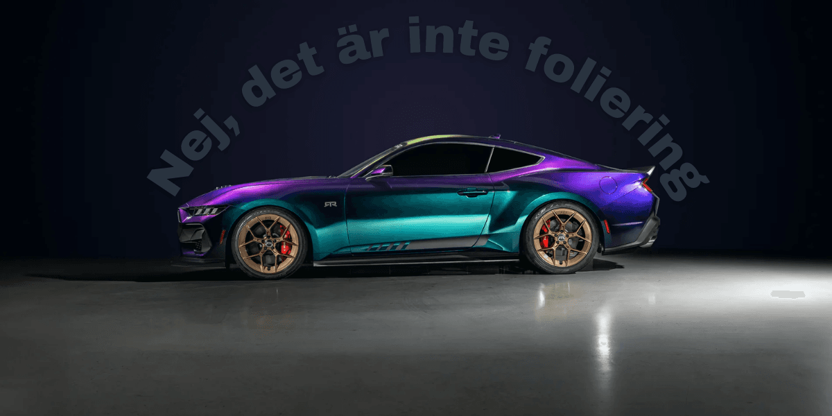 Så cool lackering. Det kostar så klart men är det inte värt det? (Foto: RTR Vehicles)