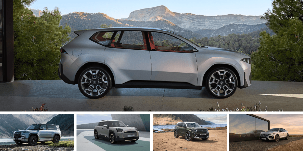Paris Motor show 2024. Här är guldkornen som kommer att visas upp. (Foto: BMW, Byd, Mini, Citroen och Peugeot)
