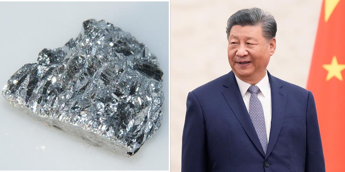 Kina vinner tullkriget när det gäller kritiska metaller.