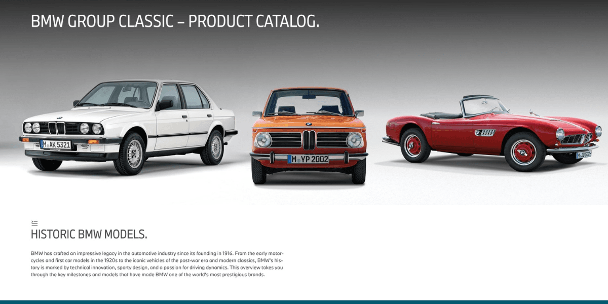 Vill du grotta ner dig i BMW:s historia så har de nu öppnat ett digitalt museum och arkiv. (Foto: BMW)
