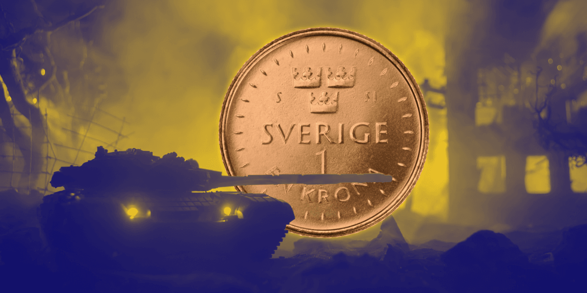 Kronan gynnas av osäkerhet i Europa