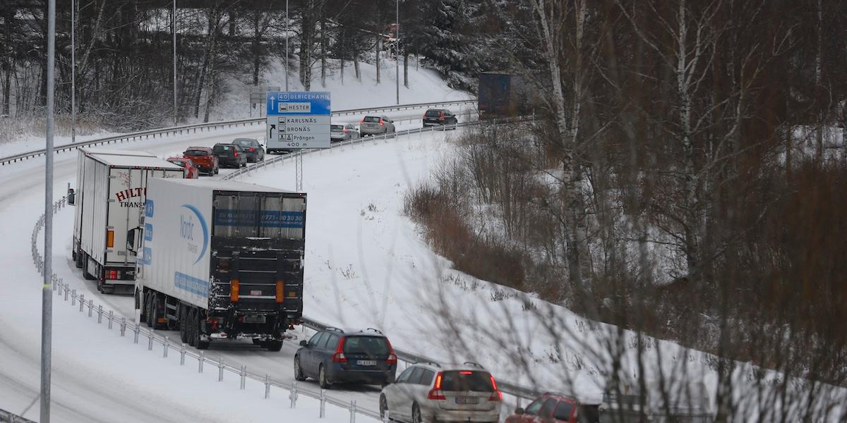 Riksväg 40 kan byggas ut till motorväg – politiker och myndigheter kraftsamlar för att lyfta hela sträckan till motorvägsstandard.(Foto: Adam Ihse / TT)