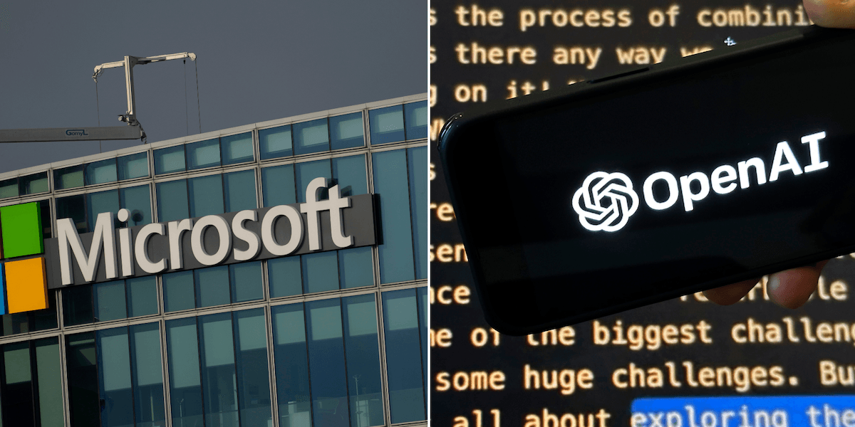 Det knakar mellan Microsoft och Open AI