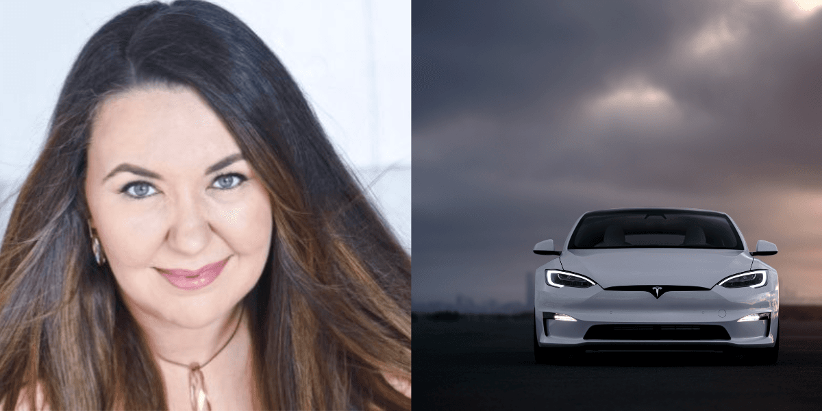 En fd Tesla anställd fick avgå för att hennes kollegor inte skulle deporteras. (Foto: X och Tesla)