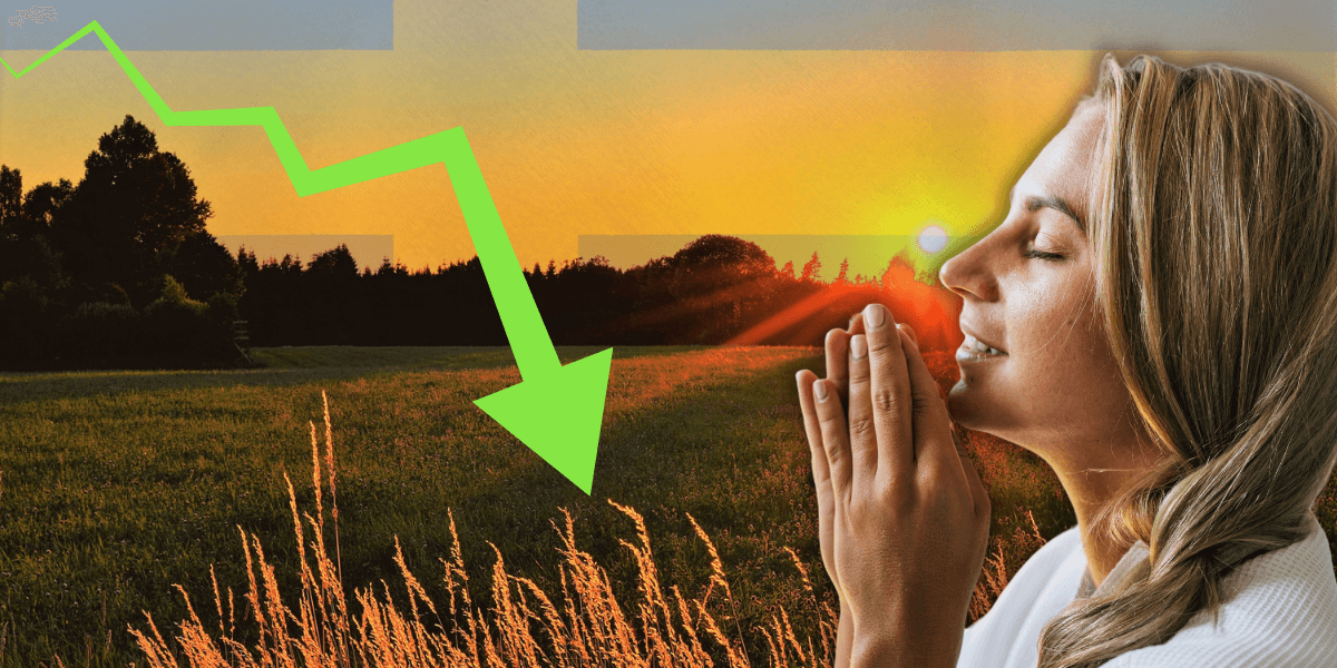 Inflationen faller