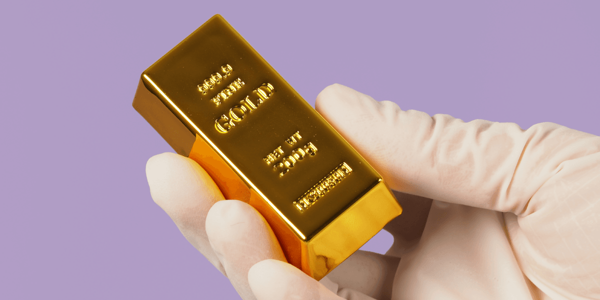 Inte ens guld har stått pall för den galna marknaden som råder. (Bild: Canva)