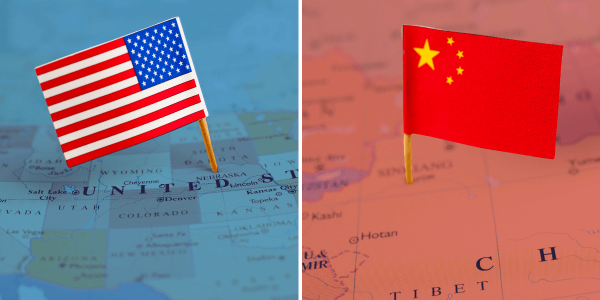 Kina vs USA
