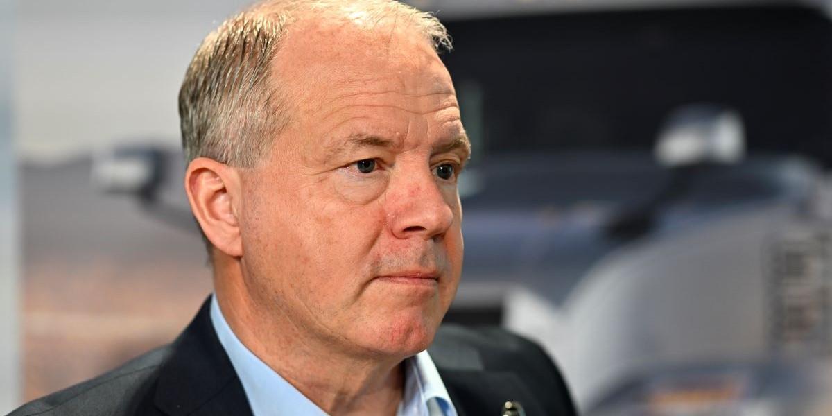 Volvos vd Martin Lundstedt.