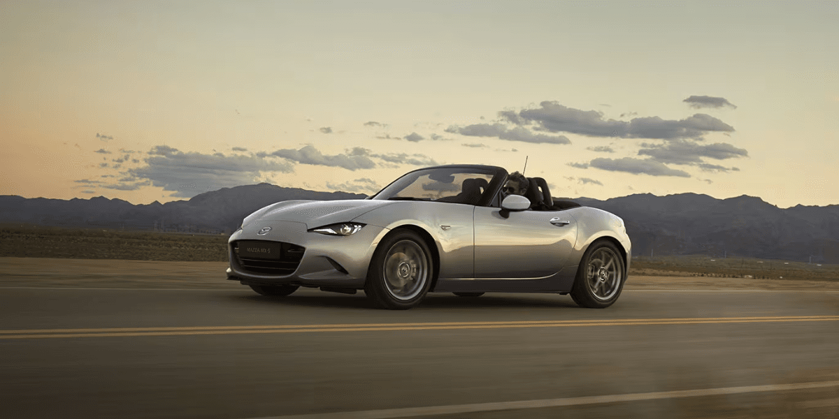 Den aktuella Mazda MX-5 du kan köpa i dag. (Foto: Mazda)