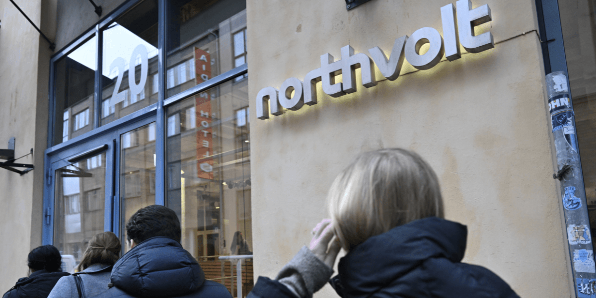 Kan Northvolt hamna i tyska händer? (Foto: Henrik Montgomery/TT)