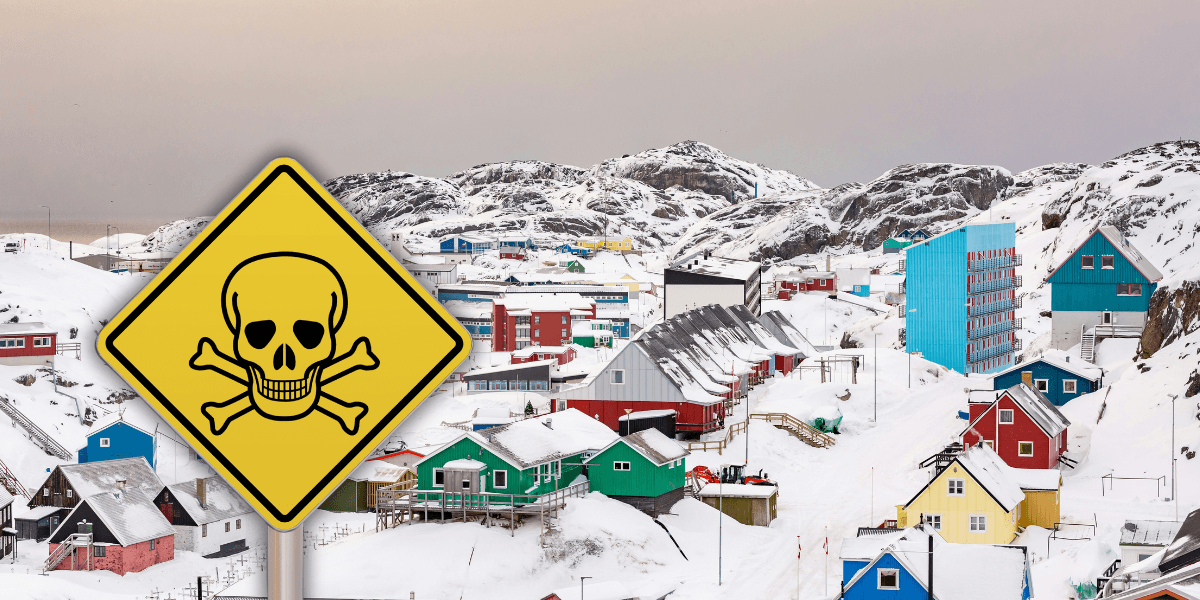 Djupt under Grönlands is döljer sig ett farligt arv från USA:s militära närvaro – radioaktivt avfall, kemikalier och rostiga oljefat hotar nu att frigöras i takt med att isen smälter. (Foto: Unsplash)