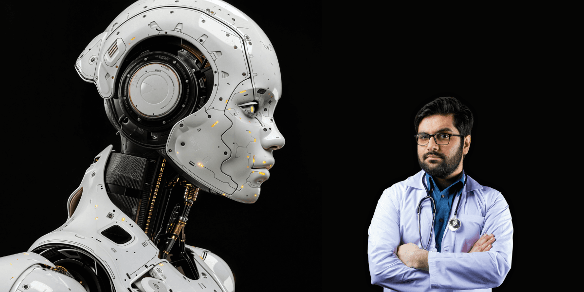 AI i vården blir allt vanligare – och i vissa fall uppfattas tekniken som mer lyhörd än läkare. (Foto: Unsplash/Canva)