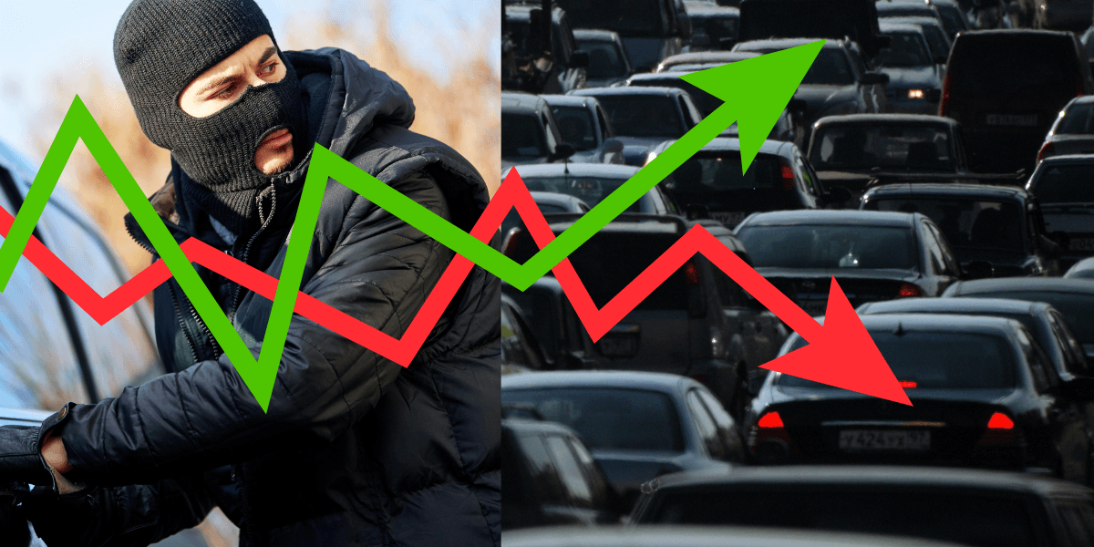 Stölderna minskar, det är väl bra? (Foto: Getty Images)