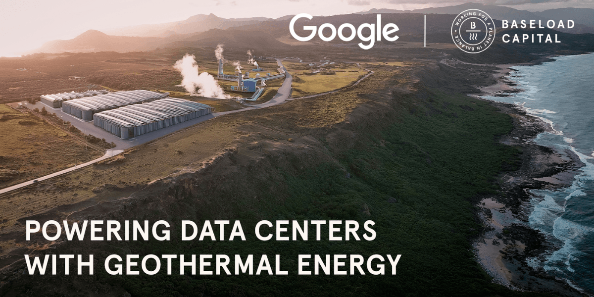 Hur coolt att Google vänder sig till ett svenskt bolag för ett arbeta i Taiwan. (Foto: Baseload Capital)