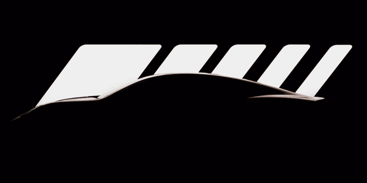 Den lilla teaser vi fått av Mercedes. (Foto: Mercedes)