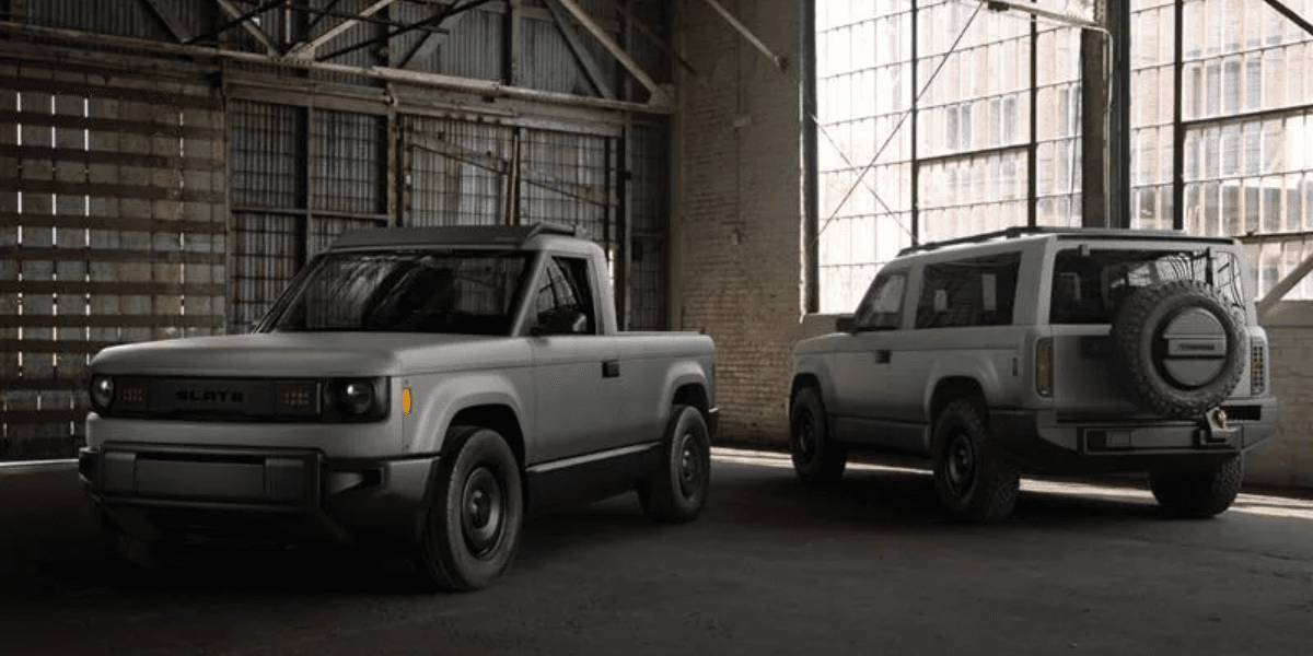 Så här ser den ut, antingen som pick-up eller suv. (Foto: Slate)
