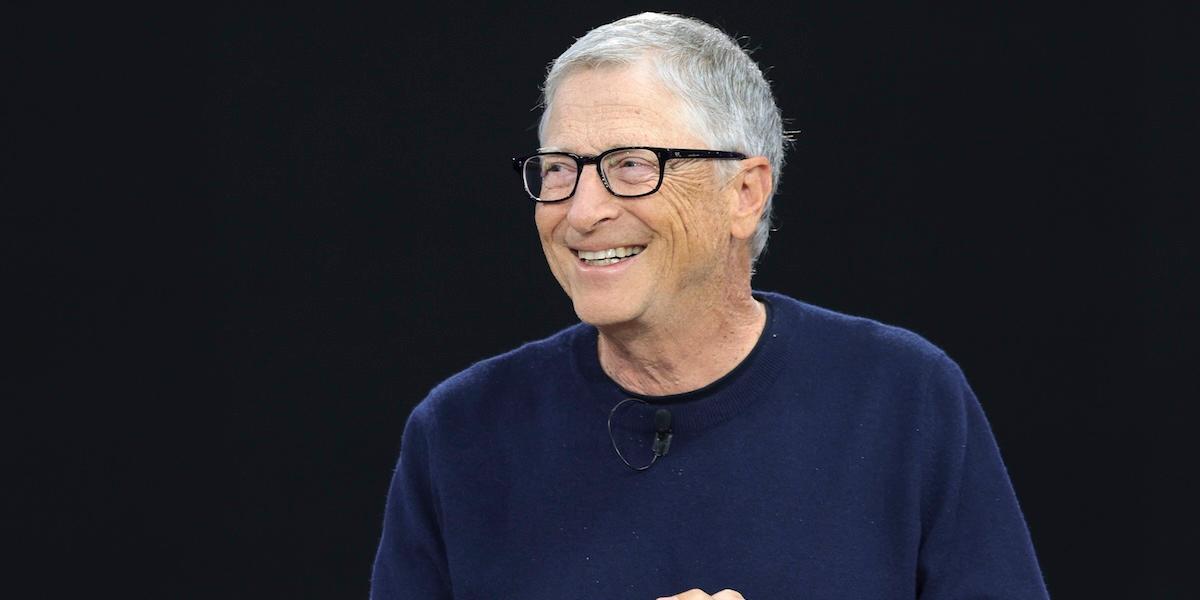 Bill Gates, grundare av TerraPower, vill se små kärnreaktorer som en del av lösningen på framtidens energibehov. (Foto: Jason Redmond/TT)