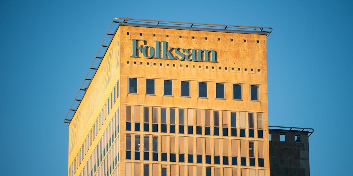 Folksams huvudkontor i Stockholm. Löneökningar för ledningen sker samtidigt som omstruktureringar genomförs. (Foto: Jakob Åkersten Brodén / TT)