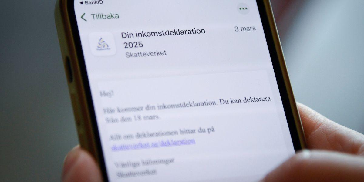 Rekordstor skatteåterbäring på väg