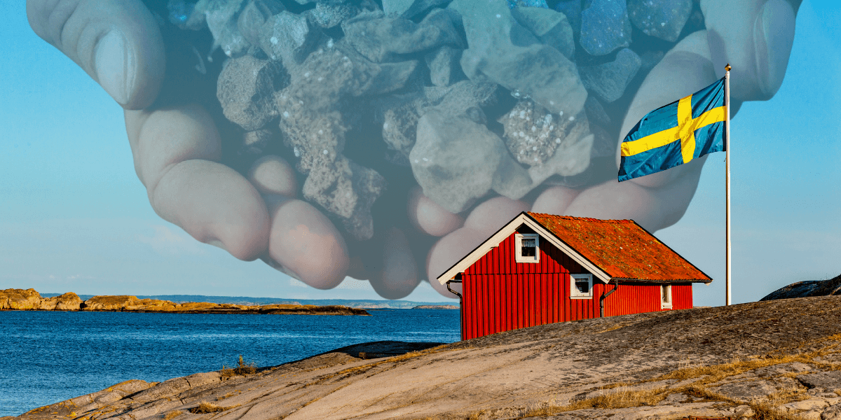 Ett gruvbolag har meddelat att deras prover visar att det finns sällsynta metaller i bergrunden i Småland.