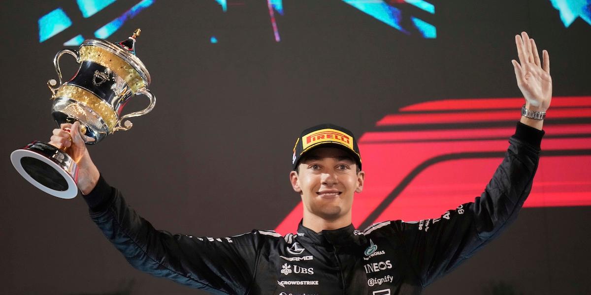 Formel 1-stjärnan George Russell