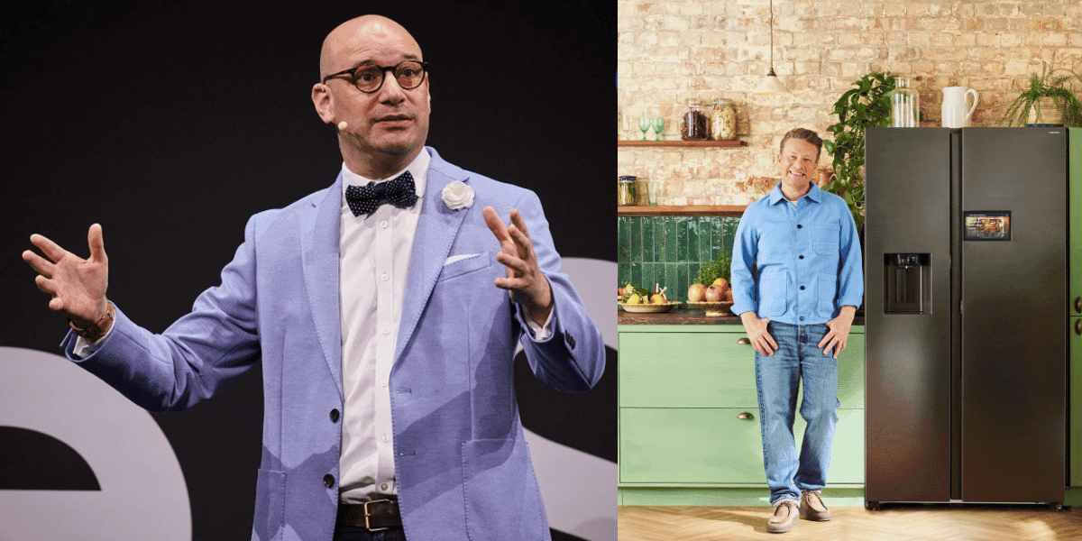 Jamie Oliver och Samsung i gemensamt köksuppdrag
