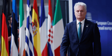 Lithuania's President Gitanas Nauseda