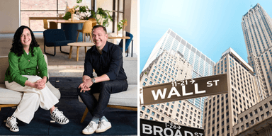 Svenskan Yana Welinder och Francois Ajenstat efter Amplitudes förvärv av AI-bolaget Kraftful i San Francisco.