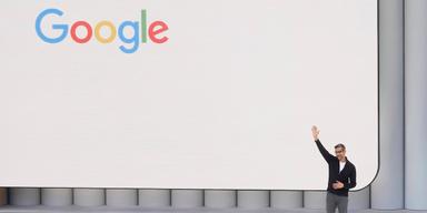 Google storsatsar på ren energi till sin AI. På bilden syns Sundar Pichai, vd för Alphabet.