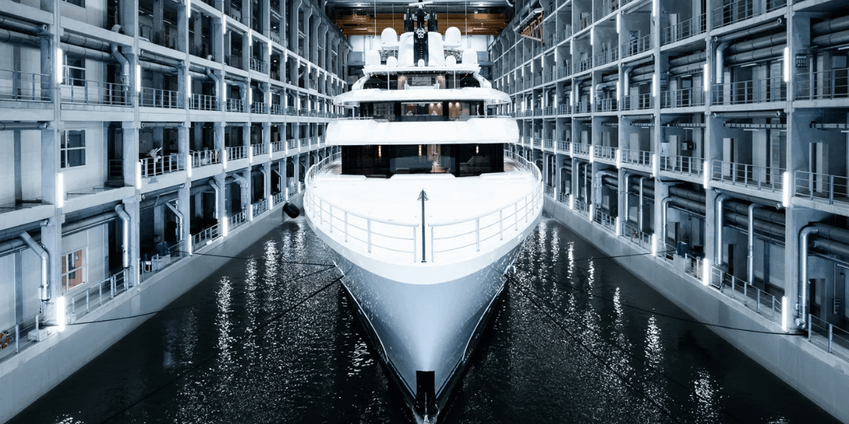 Den här superyachten är också ett forskningsfartyg. (Foto: Oceanco)