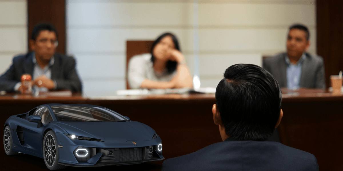 Lamborghini vill inte att deras bilar ska synas i fel sammanhang. (Foto: Saúl Bucio on Unsplash och Lamborghini)