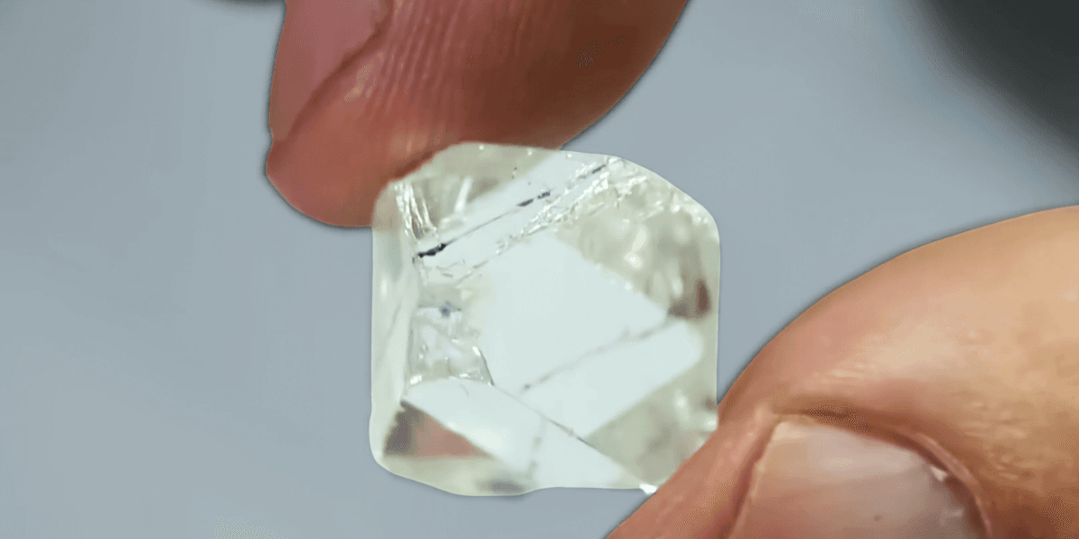 Vita diamanter är de allra vanligaste i parken där vem som helst får leta efter och behålla de dyrbara ädelstenarna.