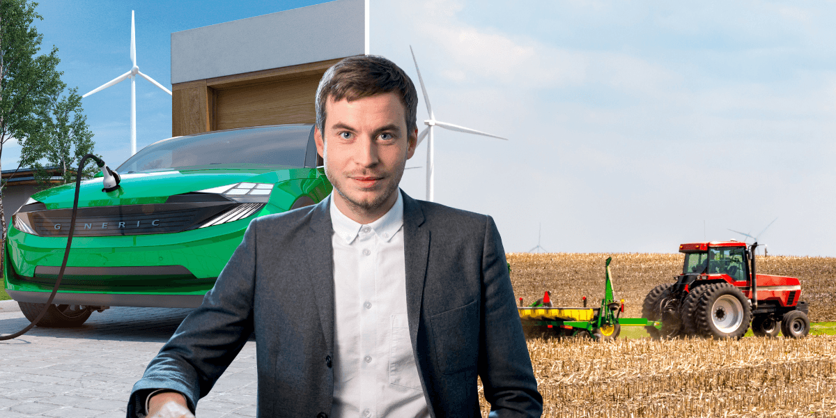 Elbilspremien går bara till vissa, tex dem som bor på landsbygden. (Foto: Canva och M Sverige)