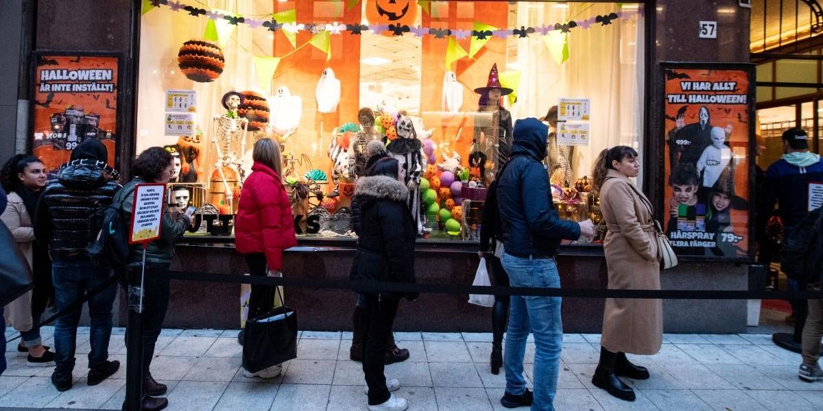 Halloween väntas slå rekord i försäljning