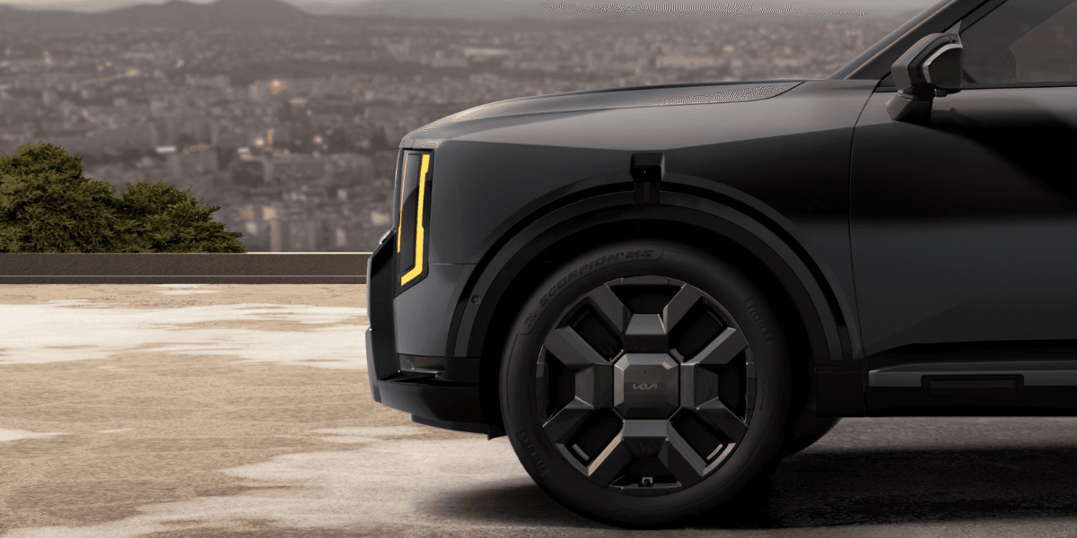 Kia Telluride ska svida i ögonen enligt Kia. Det är en udda strategi. (Foto: kia)