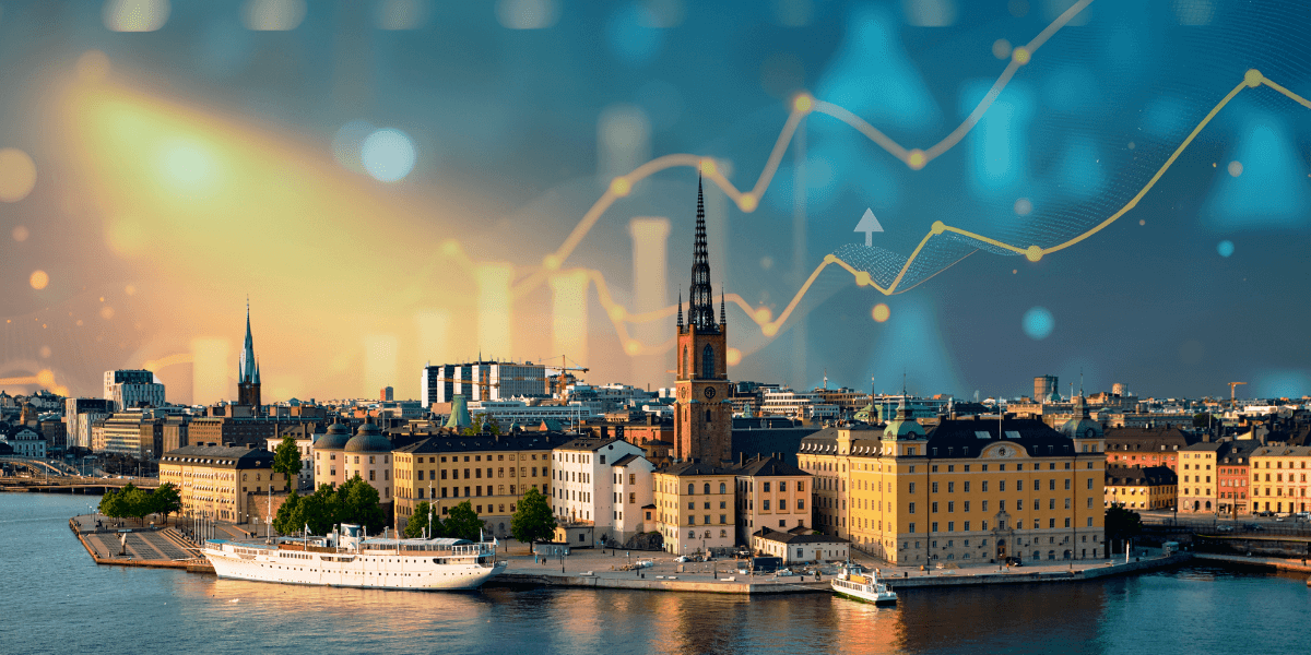 Sverige återfinns inte i Investopedias topp 25, men rankas enligt Ekonomifakta som världens 22:a största ekonomi.