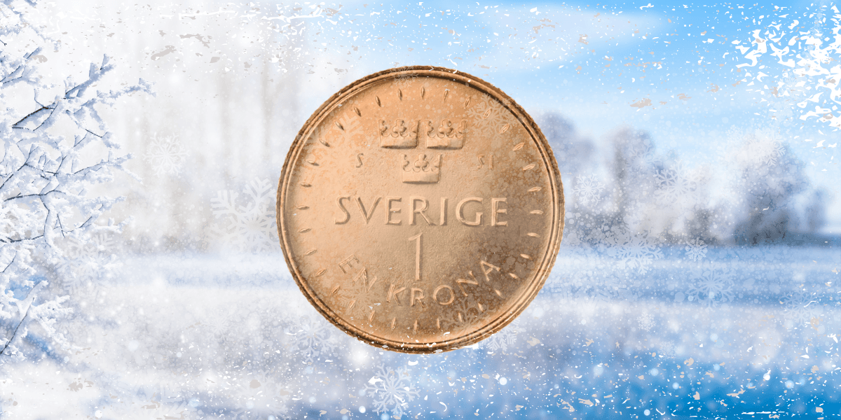 Starkt åt för kronan