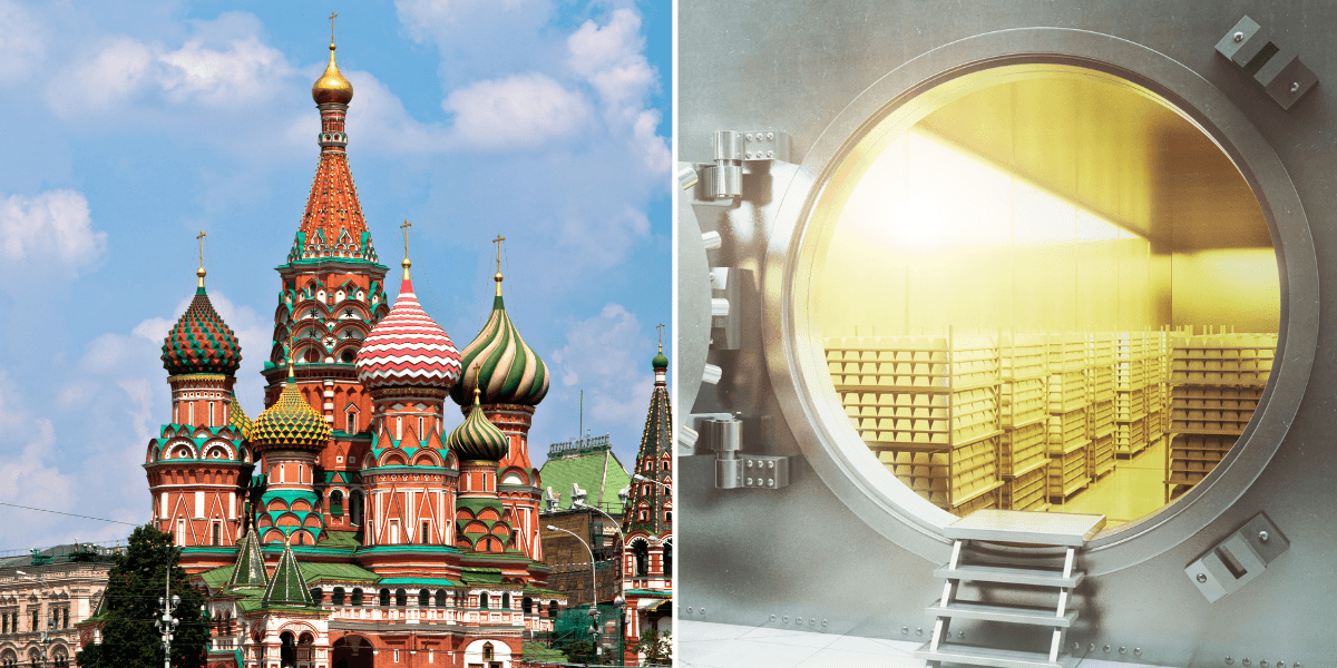 Centralbanken säljer sitt gyld