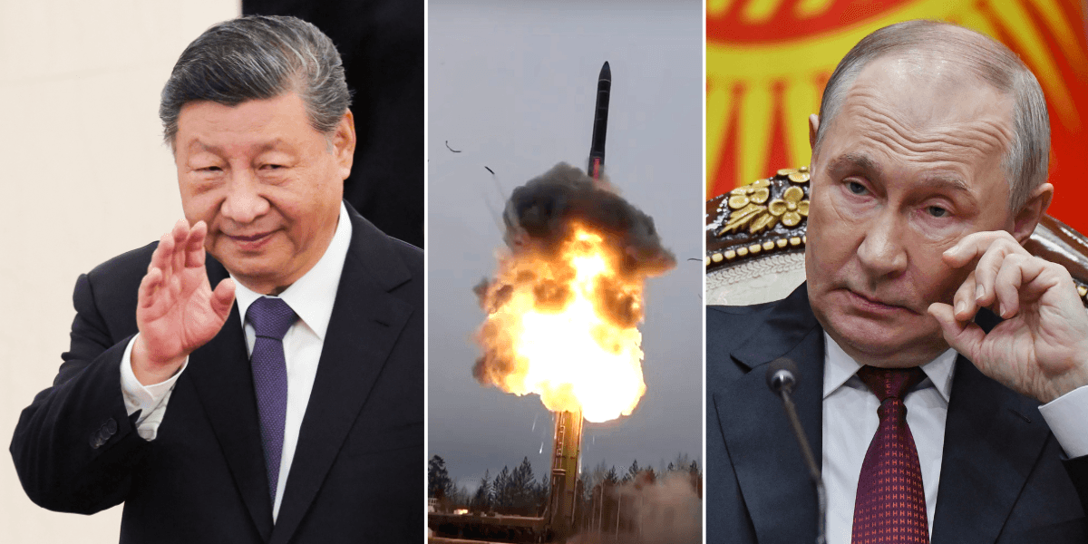 Xi håller hårt i Putin