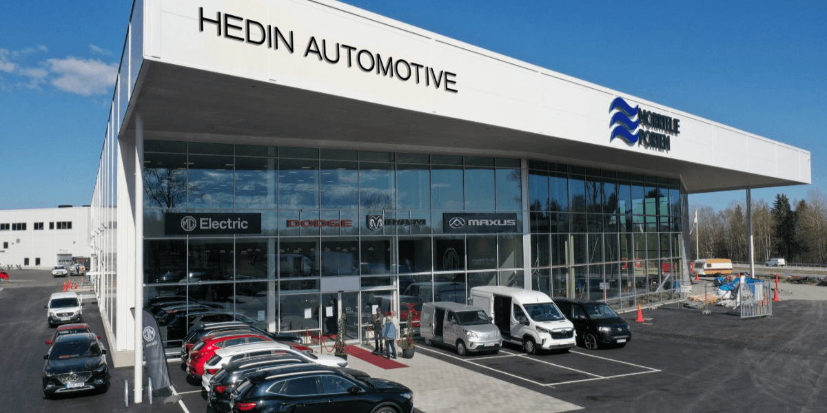 Hedin har det tufft när elbilarna inte säljer. (Foto: Hedin Automotive)