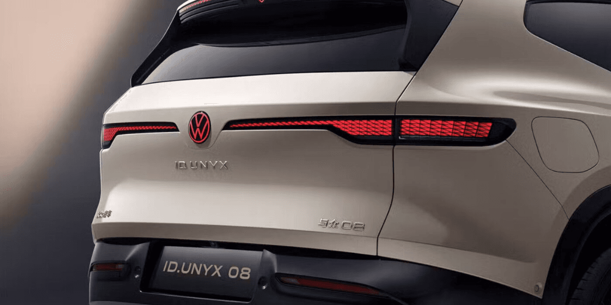 Här är bakdelen på ID.UNYX 08. (Foto: Volkswagen)