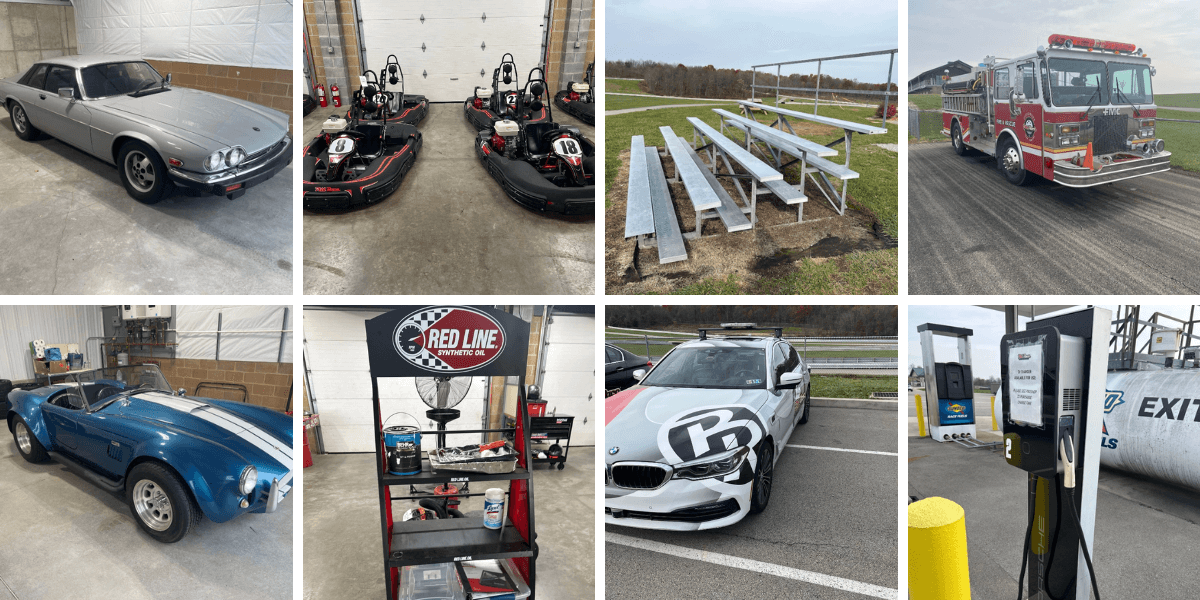 Över 500 auktioner på denna bana med allt från bilar till konferensutrustning. (Foto: Proxibid)