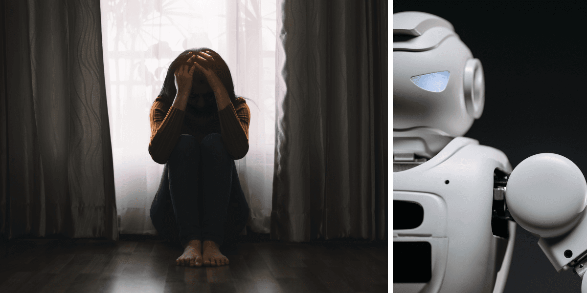 AI kan vara en ful fisk, speciellt för ensamma och utsatta individer. (Foto: Canva)