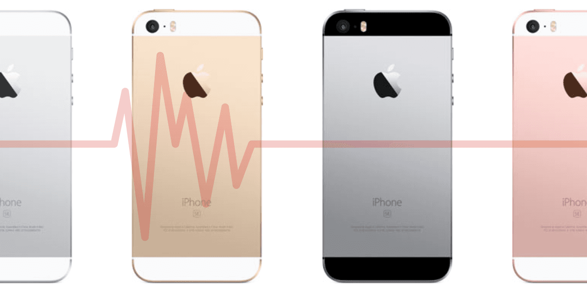 Iphone SE får inget mer stöd från Apple och räknas alltså som föråldrad. (Foto: Apple)