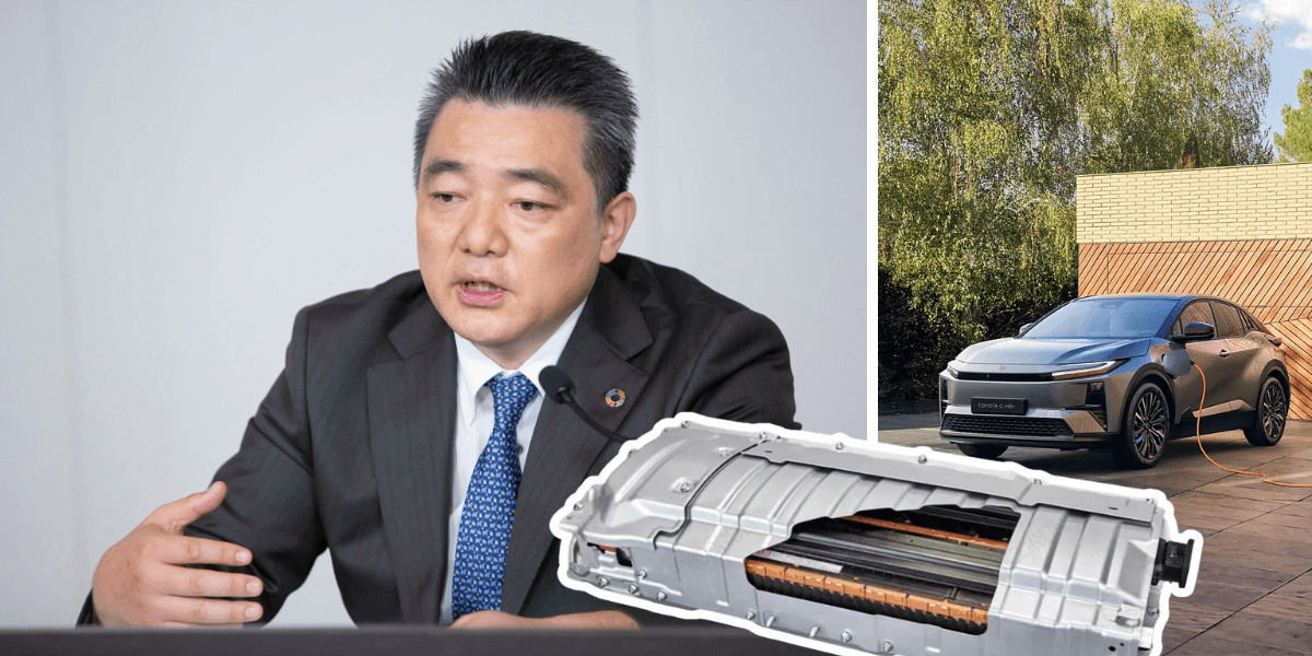 Toyotas batterichef Keiji Kaita beskriver möjligheterna som stora. (Foto: Toyota)
