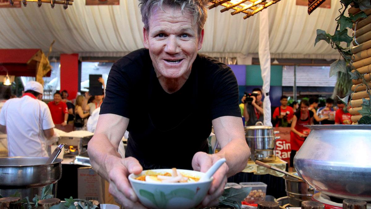 Gordon Ramsay satsar veganskt