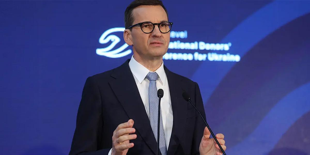 Polens premiärminister Mateusz Morawiecki