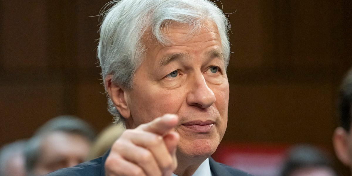 Jamie Dimon är emot krypto. (Foto: TT)